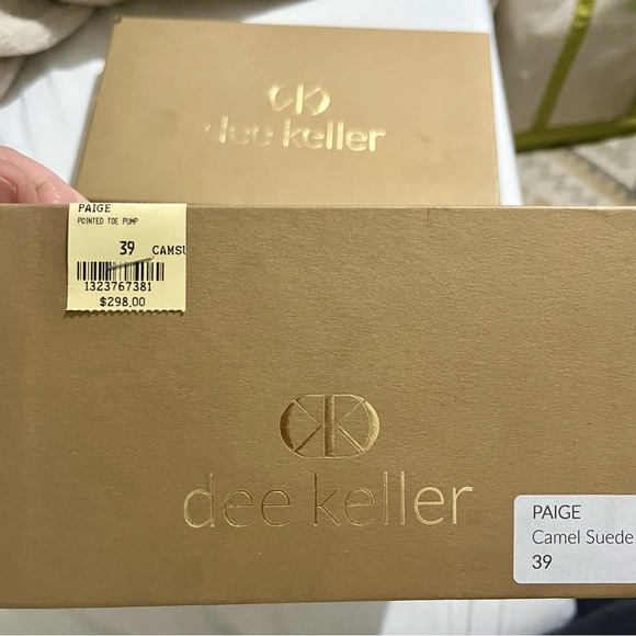 Women’s dee keller Camel Suede Pumps Size 39 - Picture 5 of 10